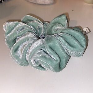 NWT Teal velvet scrunchie